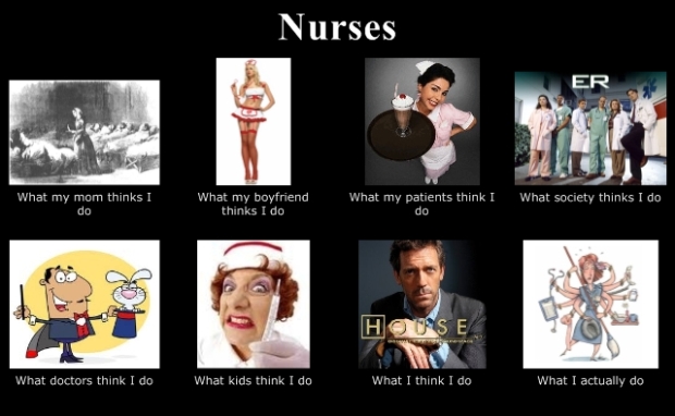 What they think i do nurse